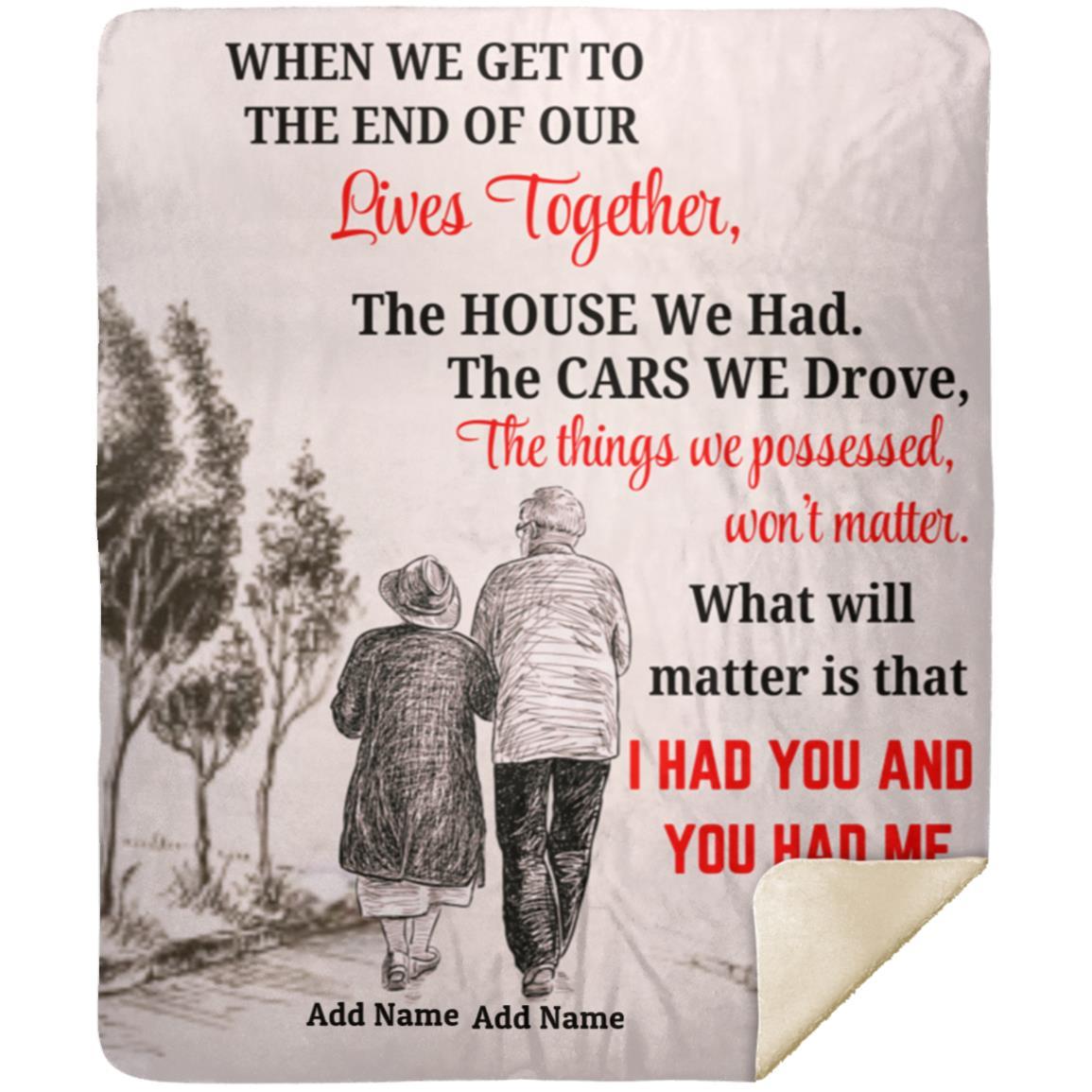 Personalized Couple Blanket – A Heartfelt Keepsake for Lifelong Love