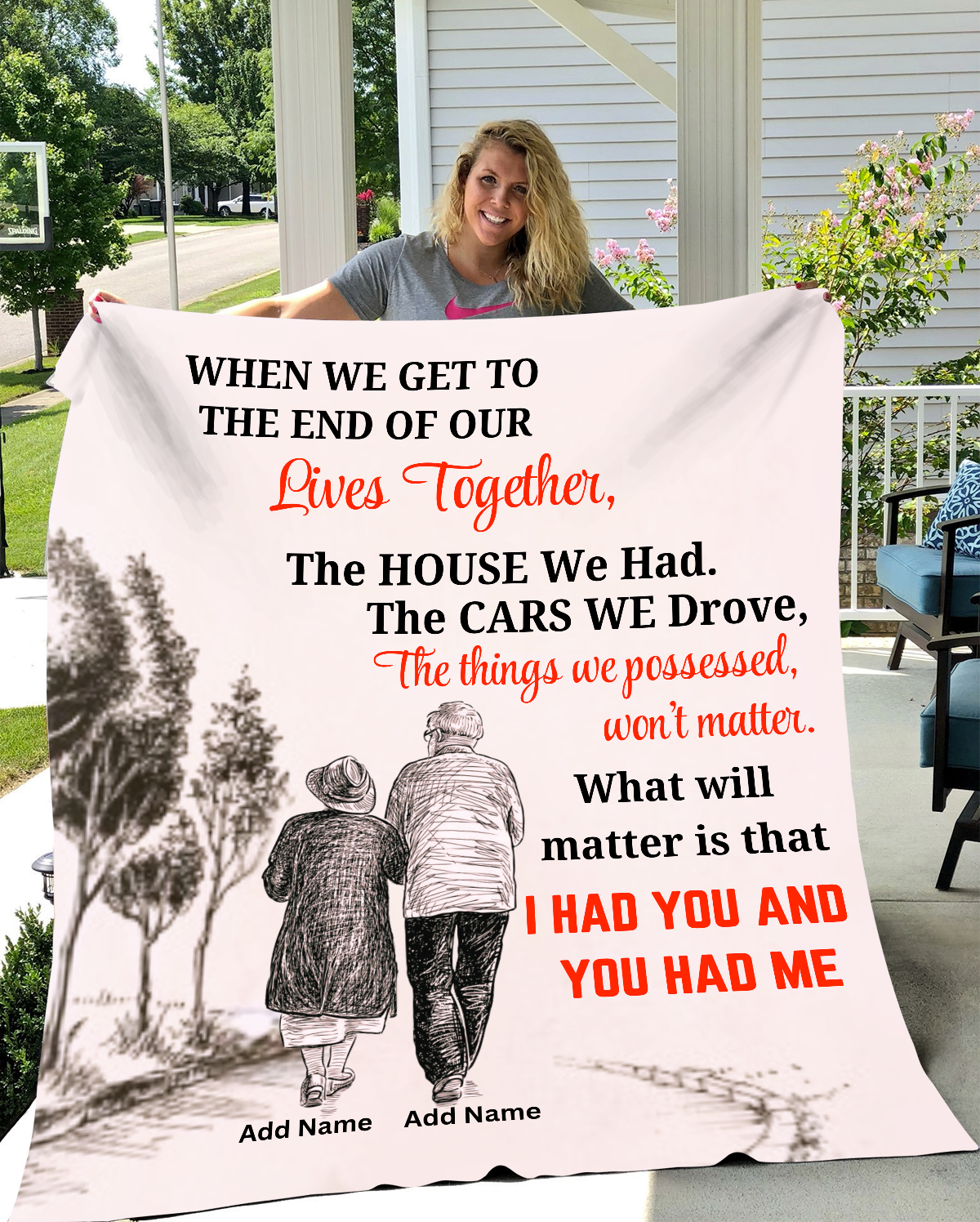 Personalized Couple Blanket – A Heartfelt Keepsake for Lifelong Love