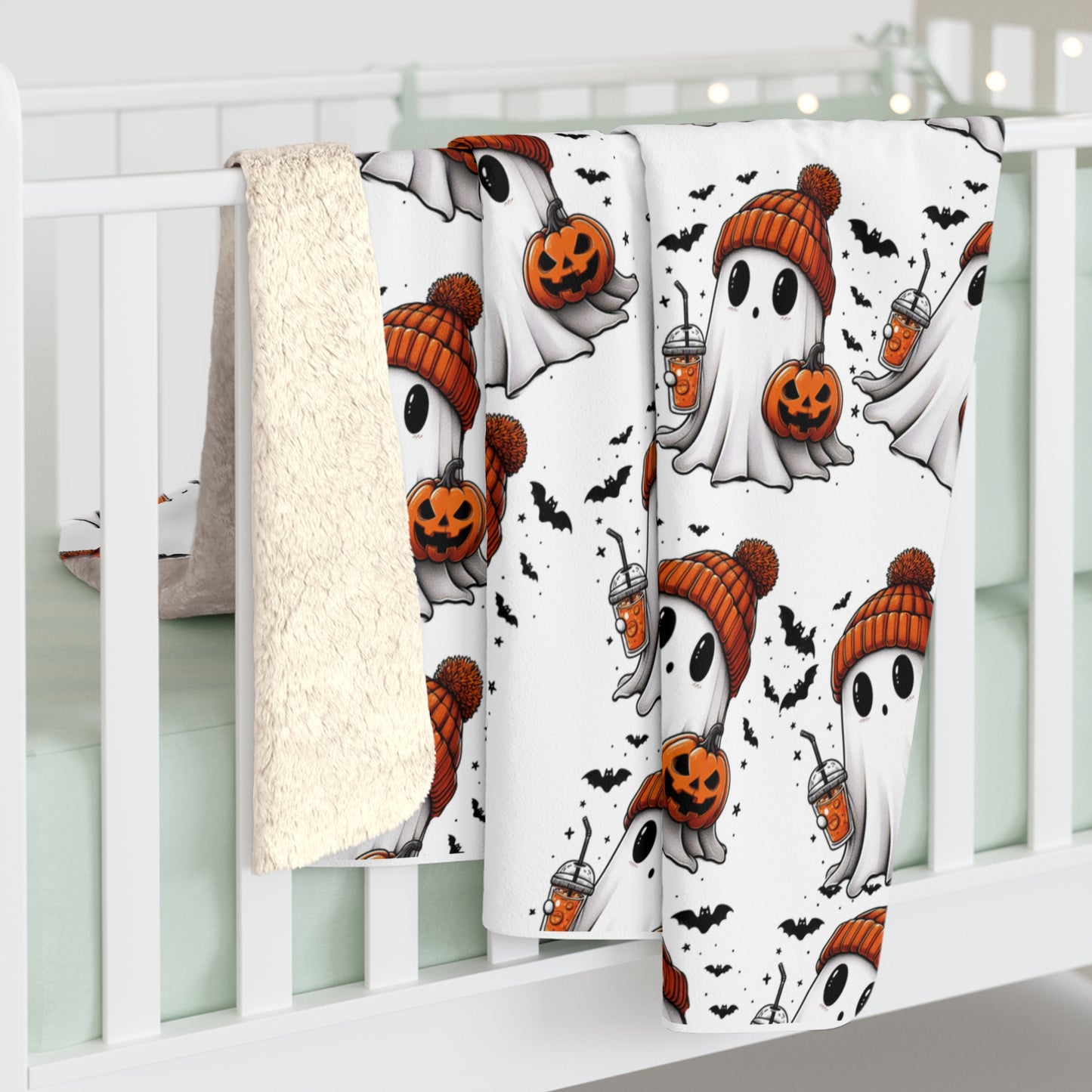 The Ghost With The Most ~ Halloween Blanket