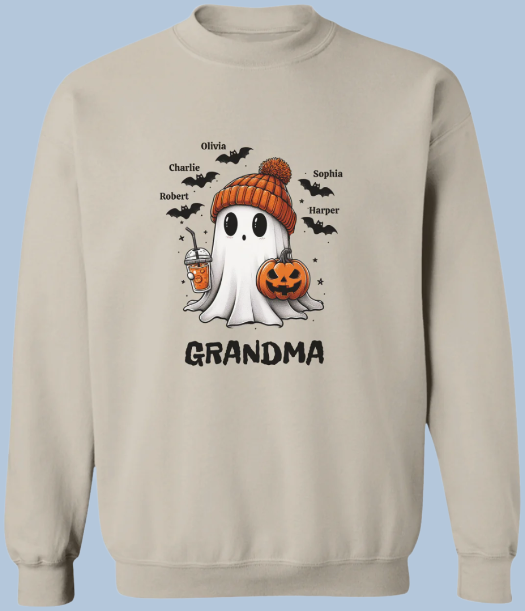 Personalized Fall Season Halloween Boo T-shirt, The Best Gift For Halloween