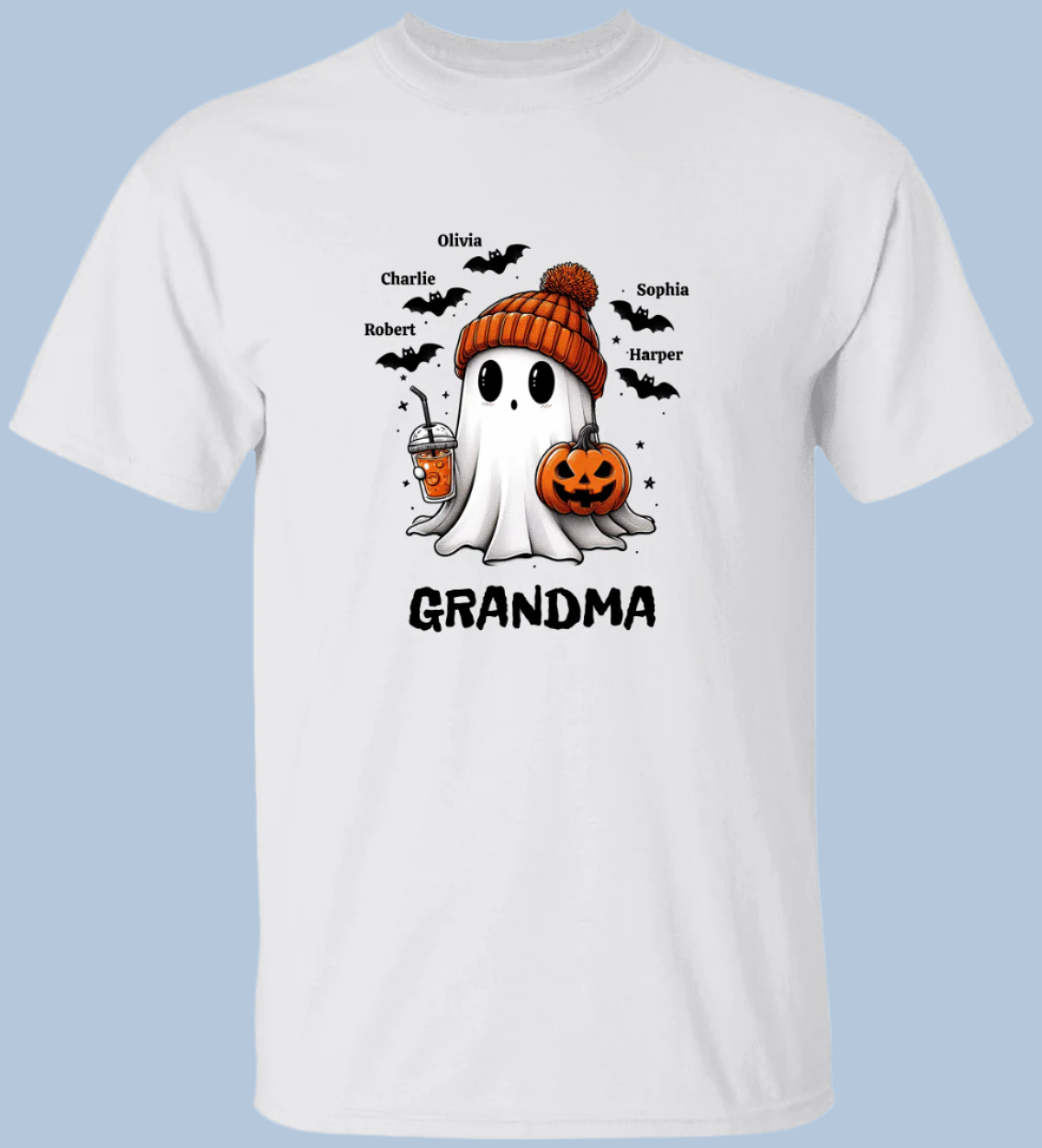 Personalized Fall Season Halloween Boo T-shirt, The Best Gift For Halloween