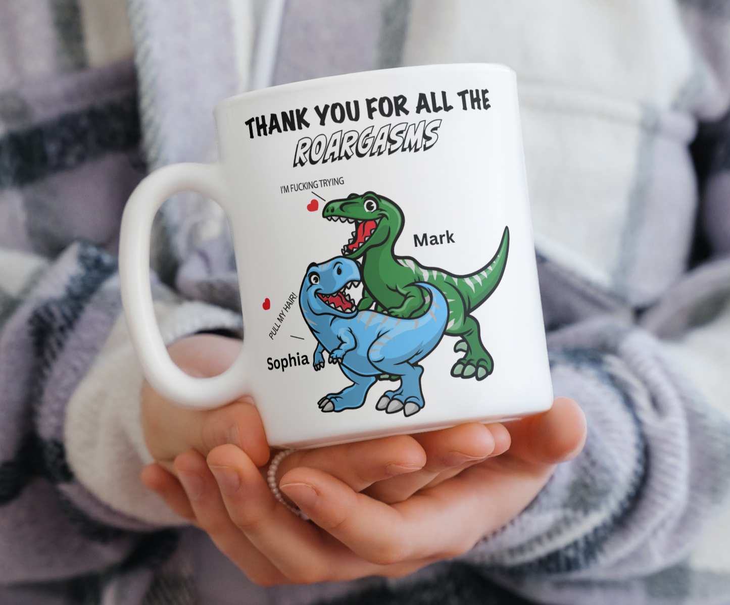 Personalize mug |Thank you for the Roargasms