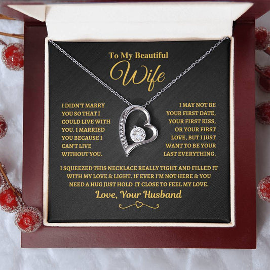 To My Wife | Forever Love Necklace