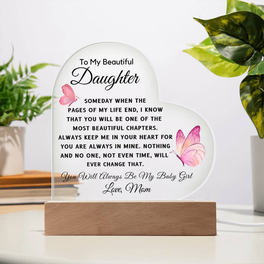 Mom to Daughter - One of the most Beautiful chapters