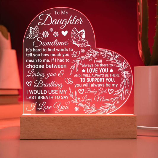 Night Light for DAUGHTER from MOM