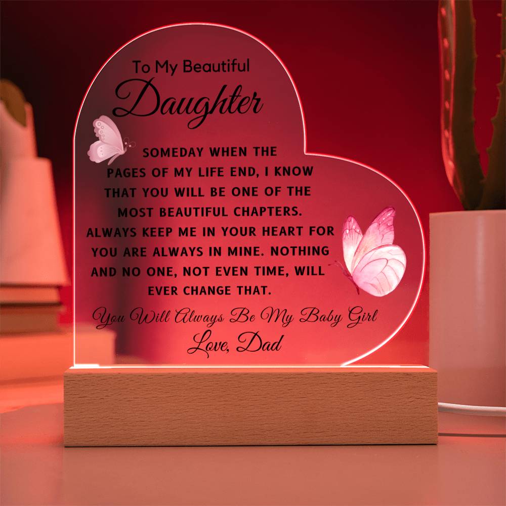 Dad to Daughter - One of the most Beautiful Chapters