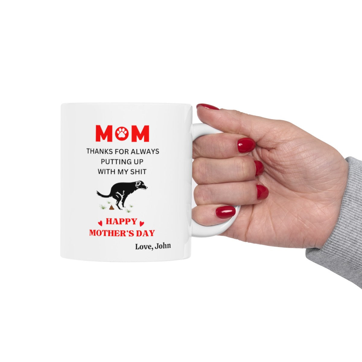 Personalize MOM mug - Mother's day gift