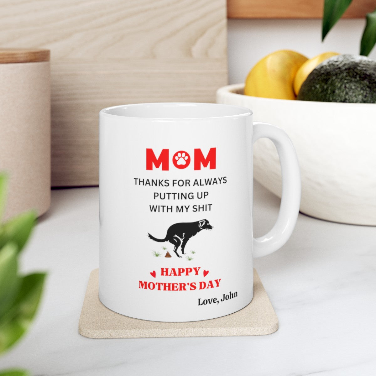 Personalize MOM mug - Mother's day gift