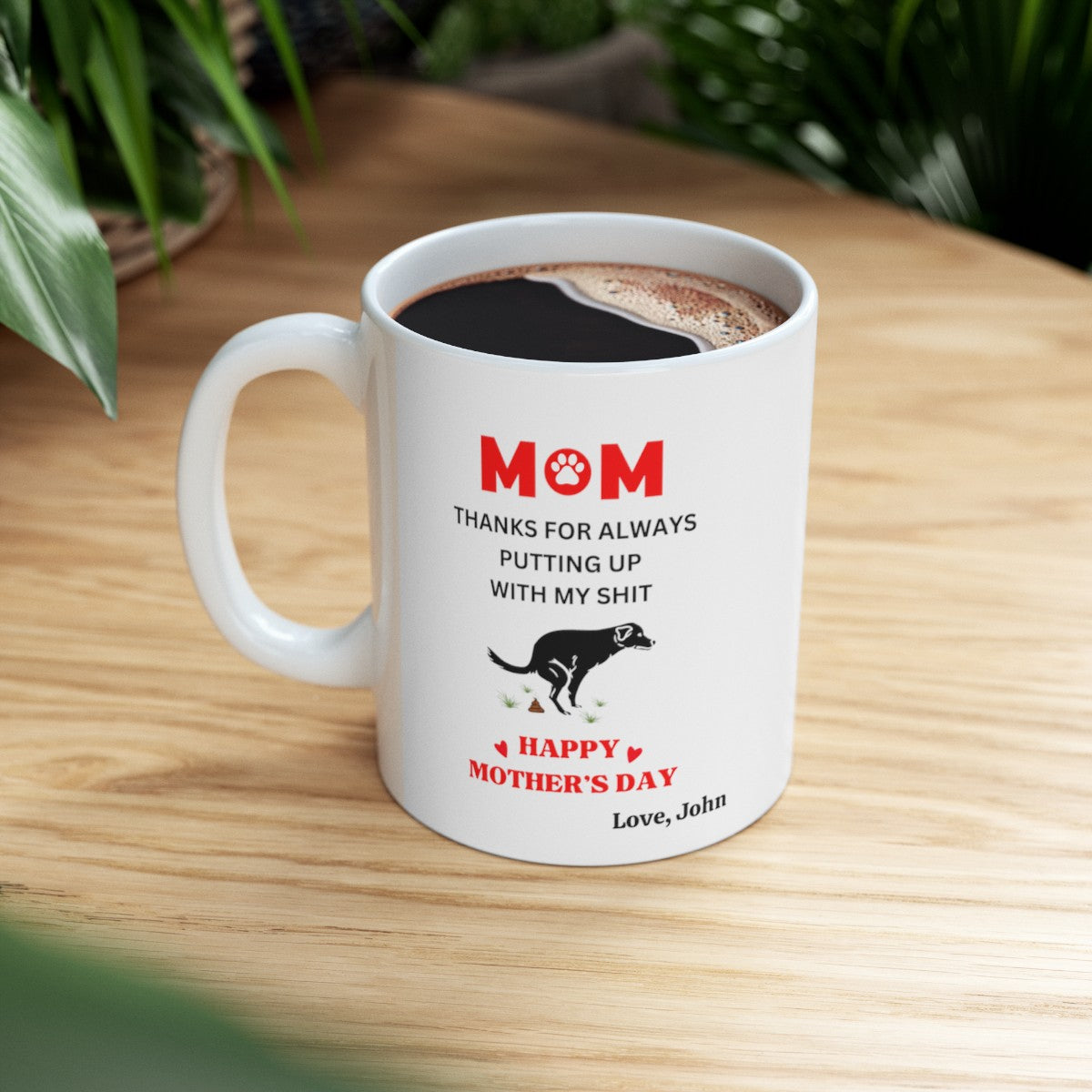 Personalize MOM mug - Mother's day gift