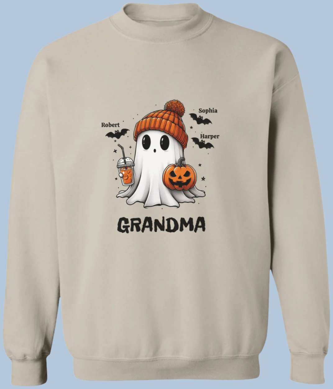 Personalized Fall Season Halloween Boo T-shirt, The Best Gift For Halloween