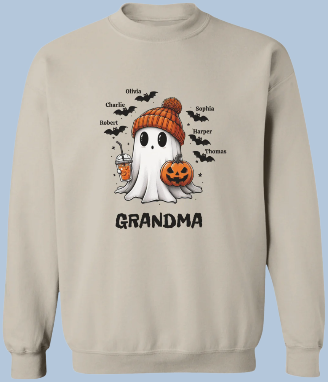 Personalized Fall Season Halloween Boo T-shirt, The Best Gift For Halloween