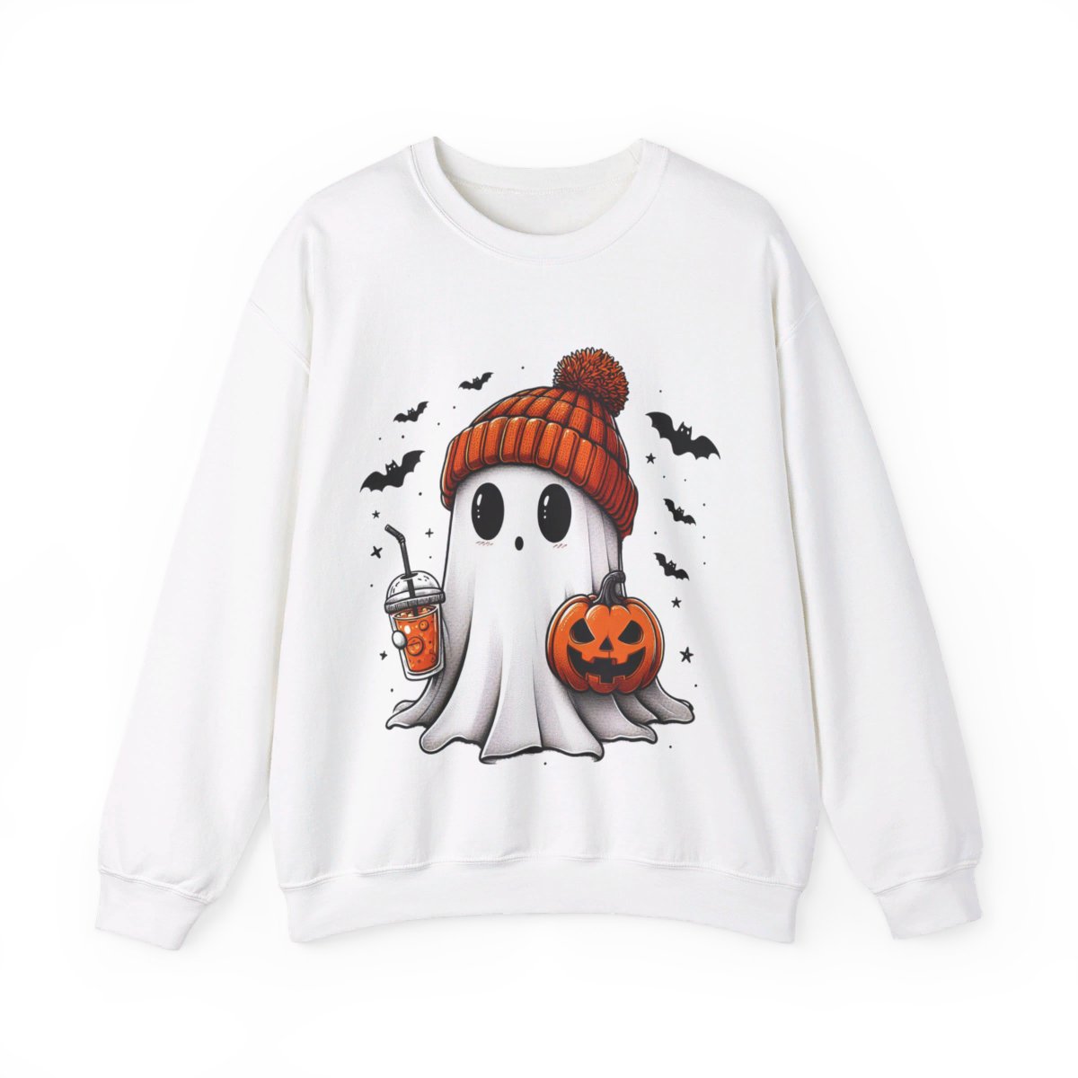 Hauntingly Cute Ghost Halloween T-shirt