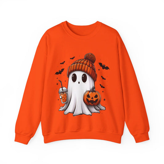 Hauntingly Cute Ghost Halloween T-shirt