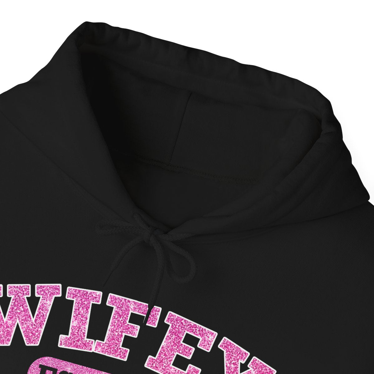 Custom Wifey Est - Couple Personalized Unisex Sweatshirt With Design On Sleeve - Gift For Husband Wife, Anniversary