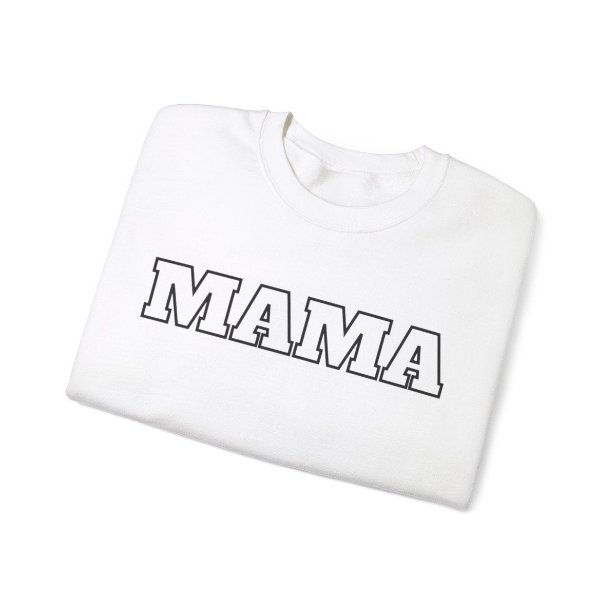 Personalized Mama Sweatshirt with Kids Names on Sleeve and Title at the Front