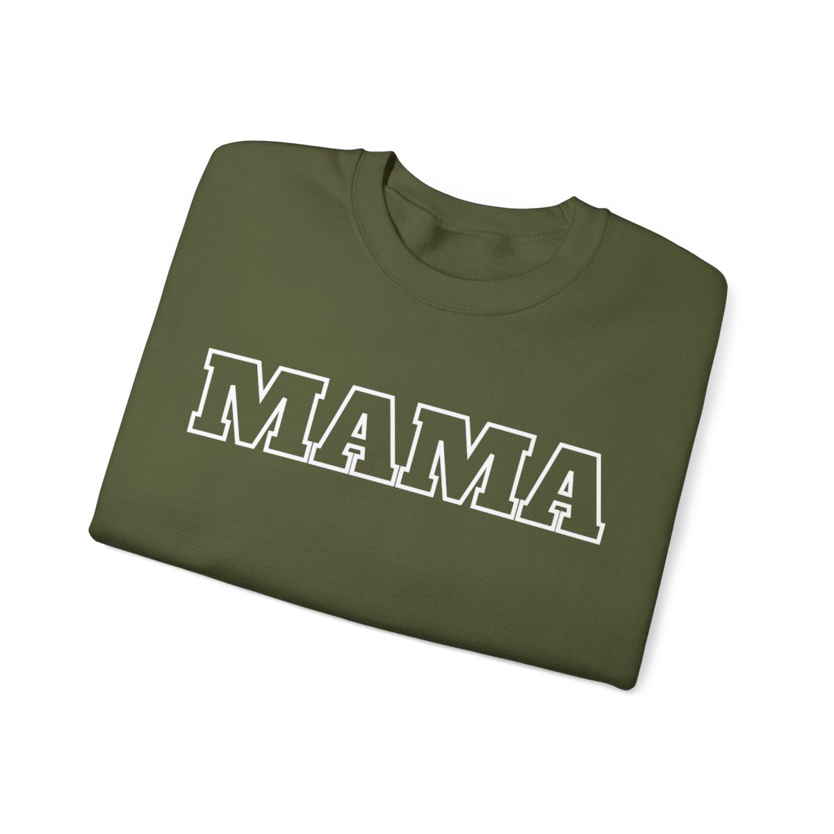 Personalized Mama Sweatshirt with Kids Names on Sleeve and Title at the Front